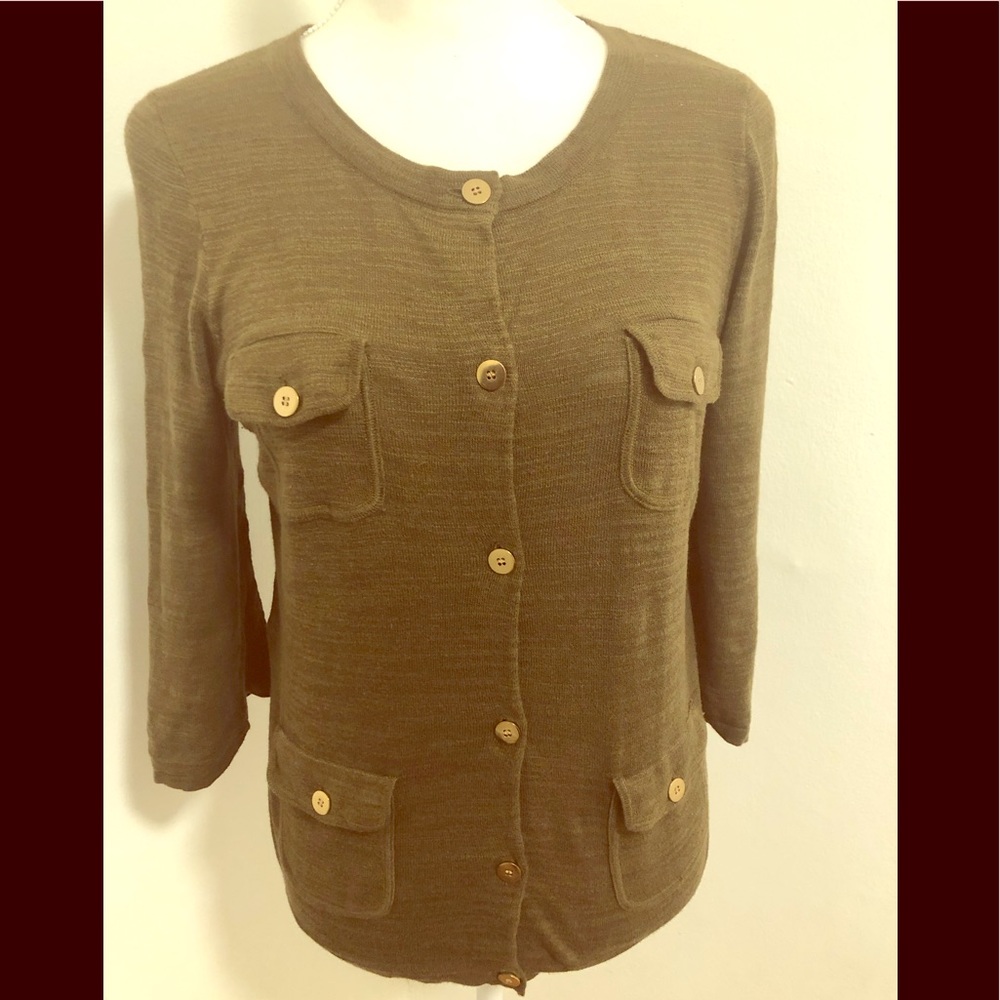 J. Crew Long Sleeve Button Down Top Size Medium